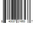 Barcode Image for UPC code 840037216537