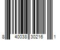 Barcode Image for UPC code 840038302161