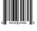 Barcode Image for UPC code 840038309825