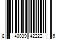 Barcode Image for UPC code 840039422226