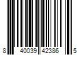 Barcode Image for UPC code 840039423865