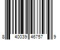 Barcode Image for UPC code 840039467579