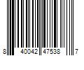 Barcode Image for UPC code 840042475387