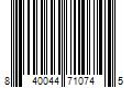 Barcode Image for UPC code 840044710745