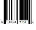 Barcode Image for UPC code 840044711544