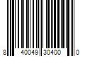 Barcode Image for UPC code 840049304000