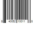 Barcode Image for UPC code 840052100118