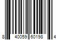 Barcode Image for UPC code 840059601984