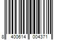 Barcode Image for UPC code 8400614004371