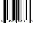 Barcode Image for UPC code 840063203143