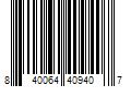 Barcode Image for UPC code 840064409407