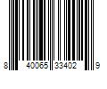 Barcode Image for UPC code 840065334029