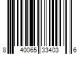 Barcode Image for UPC code 840065334036