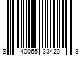 Barcode Image for UPC code 840065334203