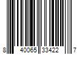 Barcode Image for UPC code 840065334227