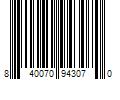 Barcode Image for UPC code 840070943070