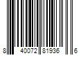 Barcode Image for UPC code 840072819366