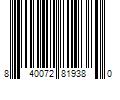 Barcode Image for UPC code 840072819380