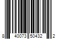 Barcode Image for UPC code 840073504322