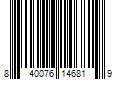 Barcode Image for UPC code 840076146819