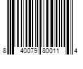 Barcode Image for UPC code 840079800114