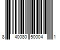 Barcode Image for UPC code 840080500041