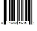 Barcode Image for UPC code 840080502151