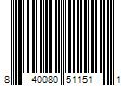 Barcode Image for UPC code 840080511511