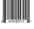 Barcode Image for UPC code 840080557021