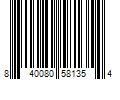 Barcode Image for UPC code 840080581354