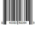 Barcode Image for UPC code 840080583549