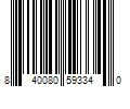 Barcode Image for UPC code 840080593340