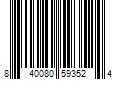 Barcode Image for UPC code 840080593524