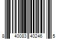 Barcode Image for UPC code 840083402465