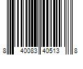 Barcode Image for UPC code 840083405138