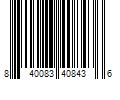 Barcode Image for UPC code 840083408436