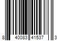 Barcode Image for UPC code 840083415373