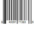 Barcode Image for UPC code 840091713836