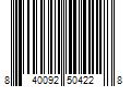 Barcode Image for UPC code 840092504228