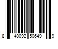 Barcode Image for UPC code 840092506499