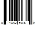 Barcode Image for UPC code 840092508479