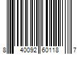 Barcode Image for UPC code 840092601187