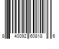 Barcode Image for UPC code 840092608186