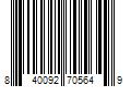 Barcode Image for UPC code 840092705649