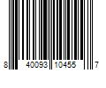 Barcode Image for UPC code 840093104557