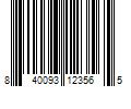 Barcode Image for UPC code 840093123565