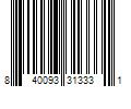 Barcode Image for UPC code 840093313331