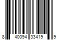 Barcode Image for UPC code 840094334199