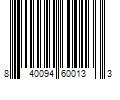 Barcode Image for UPC code 840094600133