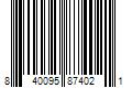 Barcode Image for UPC code 840095874021